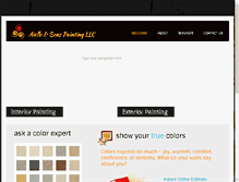 Tablet Screenshot of aiellopainting.com